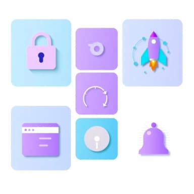 Grid of developer tool concepts